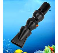Yechiry Buse de Sortie d'eau D'aquarium en Plastique pour Aquariums, Conception en Bec de Canard Plat Rotatif à 360 °, Durable et Facile à Installer, Adaptée aux Pompes et à la Circulation de l'eau