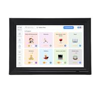 Yechiry Calendrier Numérique Intelligent de 10,1 Pouces, Cadre d'image Numérique électronique, écran Tactile WiFi Interactive Smart Family Planner avec Contrôle des Applications pour