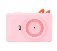 Yechiry Caméra AI pour Enfants, Caméra à écran de Protection des Yeux de 3,97 Pouces, avec Fonction Doodle WiFi 2,4 GHz avec écran Tactile HD 8MP et Fonction Snap and Learn, Idéale pour (Rose)