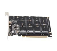 Yechiry Carte D'extension PCIE X16 pour Une Défense Solide des Données, Indicateur LED, Transmission PCIE 3.0, Puce Haute Puissance