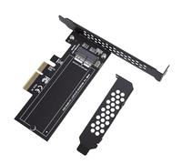 Yechiry Carte PCI E vers SSD, Convertisseur d'interface 12 + 16 Broches vers PCI E pour Pro 2013 2017, 4.0 Haute Vitesse avec Prise en Charge Multi-systèmes