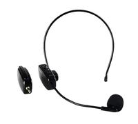Yechiry Casque Microphone sans Fil, Casque 2 en 1, Microphone à Main avec Processus, Idéal pour Instructeur de Fitness, Enseignant et Instructeur de Danse (UHF (Version améliorée) Emballage en