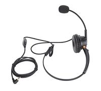 Yechiry Casque Professionnel 2,5 Mm avec Microphone, Casque Serre-tête Réglable, Micro Antibruit, Transmission Audio Claire, Idéal pour Les Téléphones Fixes DECT sans Fil