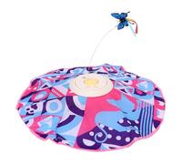 Yechiry Cat Teaser Toy Polyester, Jouet d'exercice de Jeu de Chaton Intérieur Intérieur, Multi Modes sans Glissement de Jeu de Chaton avec des Modes de Rotation de Saut Balançoires à
