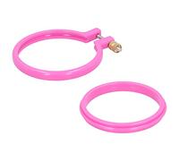 Yechiry Cerceau de Broderie au Point de Croix Durable avec un Design Professionnel pour une Utilisation Facile, adapté aux Projets Faits à la Main, Matière Plastique de Haute qualité (couleur (3