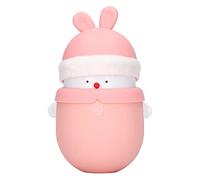 Yechiry Chauffe-Mains Portable 2 en 1, Banque d'alimentation 6000 MAh avec Lumière LED Rechargeable par USB, Deux Réglages de Température, Cadeaux pour Noël, Anniversaire, Thanksgiving, (Lapin)