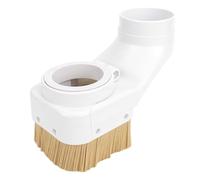 Yechiry Chaussure de Poussière CNC, Collecteur de Poussière de Broche de 100 Mm de Diamètre, Collecteur de à Brosse Amovible avec Adaptateur de Diamètre Variable, Idéal pour Machine de Gravure et