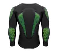 Yechiry Chemise d'Armure Complète de Moto, équipement de Protection, Armure d'équitation avec Mousse HD et Absorption des Chocs SPO, Idéale pour la Protection des épaules, de la Poitrine, du Dos (L)