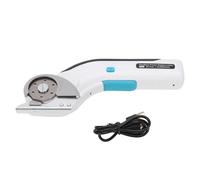 Yechiry Ciseaux électriques Sans Fil, Cutter Rotatif Rechargeable pour Carton avec Lame Inclinée Vers la Gauche, Ciseaux Ergonomiques Polyvalents pour Tissu, Moquette, Carton