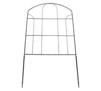 Yechiry Clôture de Jardin, Barrière à Barrière Animale Décorative en Fer, Panneau de Volaille de Poulet de Lapin pour Animaux de Compagnie avec Fil Métallique Robuste et Enjeux Moulues