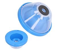Yechiry Collecteur de Poussière de Perceuse, Protecteur de Poussière de Trous de Forage, Capteur de pour Perceuses avec éponge Non Glissante, Conception de Bol en PVC à l'épreuve du Choc pour (BLUE)