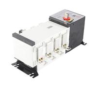 Yechiry Commutateur de Transfert Automatique Double Puissance isolé 400 V, Conception Mécanique pour Immeubles de Bureaux et Lieux Publics, 1 unité (200A)