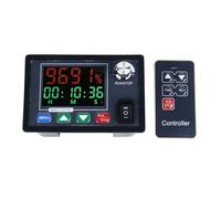 Yechiry Contrôleur de Vitesse de Moteur à écran Couleur LCD, Télécommande sans Fil DC 10-55 V 40 A, avec Fonction de Synchronisation et Rotation Avant et Arrière, Idéal pour Régulateur et Régulateur