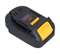 Yechiry Convertisseur Adaptateur de Batterie pour Outils électriques au Lithium 18 V, Laiton é Durable, Performance Fiable pour Les Amateurs de Bricolage, Résistance aux Hautes Températures