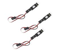 Yechiry Cordon Récepteur de Lumière de Voiture RC, Interrupteur de Contrôleur Facile à Installer pour Plus de Plaisir, Plastique Noir 3 Pièces pour Une Expérience de Jeu Merveilleuse