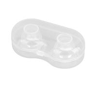 Yechiry Correcteur de Mamelon 2 Pièces, Ventouses de Mamelon d'allaitement en Silicone Transparent, Extracteur de Tétine Indolore pour les Femmes Enceintes
