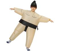 Yechiry Costumes de Lutteur Gonflables Amusants, Costume de Sumo Léger et Imperméable pour le Plaisir en Famille, Idéal pour les Festivals et les Célébrations D'entreprise (Enfants (pour 120-140cm))