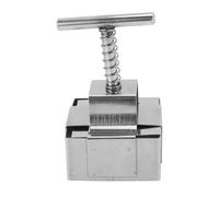 Yechiry Coupe-argile en Acier Inoxydable, Piston à Ressort pour une Découpe Précise, Matériau de qualité Alimentaire pour Gâteaux, Desserts, Salades, Poterie (petite taille)