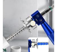 Yechiry Coupe-Tuyau Interne, Profondeur de Coupe Réglable de 6 à 105 Mm, Tige de 1/4 Pouce à L'intérieur de L'outil de de Tuyau en PVC ABS avec Poignée pour Perceuse pour