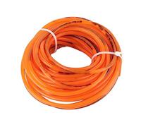 Yechiry Courroie Ronde en Polyuréthane de Haute qualité, Courroie de Transmission Lisse et Durable pour Machines D'emballage et équipements D', Orange 5' (3 mm * 10 m)
