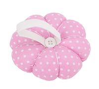 Yechiry Coussin à épingles de Poignet, Coussin d'aiguille en Tissu Doux Mains Libres en Forme de Citrouille, de Dragonne élastique, Idéal pour les Enfants, les Débutants, les étudiants, les (Pin's