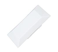 Yechiry Couvercle de Lentille de Dôme de Voiture en ABS Haute Transparence, Remplacement de Lampe Aérienne Intérieure Carrée avec Installation Facile, Idéal pour Camion F-100 1973-1979