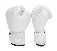 Yechiry de Boxe pour Enfants Mitaines de Sparring Confortables en Cuir PU pour Enfants âgés de 5 à 10 Ans - Équipement D'entraînement Durable à Absorption des Chocs Blanc/Bleu 1 Paire (White)