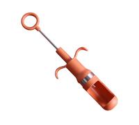 Yechiry Dénoyauteur de Jujube Portable, Dissolvant de Noyau de Datte Rouge, Facile à Utiliser pour les Chefs à Domicile, 1 Pièce, Conception Robuste avec Matériaux en Acier et en Plastique (ORANGE)