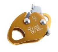 Yechiry Descendeur d'arrêt à Freinage Automatique en Alliage d'aluminium Haute Résistance, équipement 'escalade en Rappel, Verrouillage Automatique Réglable pour Corde de 11 à 12,5 Mm, Idéal pour