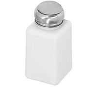 Yechiry Distributeur de Liquide 200 Ml, Distributeur de Solvant ESD, Type à Pression ESD Anti-éclaboussures Pompe Distributrice de Liquide avec Couvercle en Acier Inoxydable (WHITE)