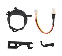 Yechiry Dreamcast DC Kit de Montage D'impression 3D pour Mini Ventilateur de Refroidissement sans Balais, Accessoire de Ventilateur de Console Silencieux de qualité Supérieure pour émulateurs USB