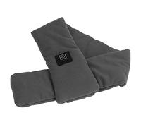 Yechiry Écharpe Chauffante écharpe Chauffante électrique Lavable avec Engrenages Réglables pour Adultes et Personnes âgées en Tissu Acrylique Confortable 80x8,5 Cm (GRAY)