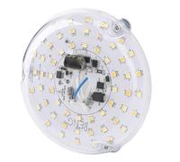 Yechiry éclairage LED de Remplacement pour Ventilateur de Plafond de 10 Cm, 15 W, 3 CCT, 3000K, 4000K, 6000K Kit de Rénovation pour Ventilateur de Plafond LED Rond, 3 Couleurs (230V)