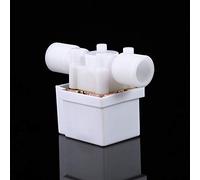 Yechiry Électrovanne 12V CC, Normalement Fermée 1/2 Pouce pour Eau Air | Vanne à membrane électrique, bobine de cuivre à corps en plastique, alésage de 14 mm, 300 mA