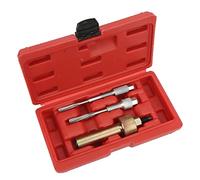 Yechiry Ensemble D'alésoir D'extracteur de Bougie de Préchauffage, Outil Durable pour Véhicules, Extrait les Bougies de Préchauffage Tenaces avec des électrodes Fondues, Construction en Métal Robuste