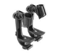 Yechiry Ensemble de Clips de Microphone à Tambour, Pinces de Micro à Jante Réglables Durables pour L'enregistrement des Performances de Batterie 2 Pièces