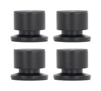 Yechiry Ensemble de Coussinets de Pieds pour Support D'isolation de Haut-Parleur, Tapis de Base Antidérapant Résistant aux Chocs pour Platines Vinyles, Amplificateurs et Lecteurs CD, Hauteur