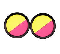 Yechiry Ensemble de Jeu de Balle à Lancer et à Attraper, Jouets pour Enfants, Jeu de Balle Cible avec Dragonne Réglable, Idéal pour Les Sports de Plein Air, l'entraînement de Baseball et Le Camping