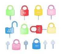 Yechiry Ensemble de Jouets d'apprentissage de L'alphabet pour Enfants, Jouets éducatifs de Comptage, Stimule Les Compétences Pratiques pour Les Enfants de 3 Ans et Plus, Plastique 36 Pièces