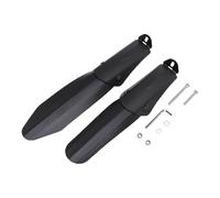 Yechiry Ensemble de Protège-Boue de Vélo Pliant, Garde-Boue Avant et Arrière en Alliage en Aluminium, Télescopique en Nylon PP Réglable pour Les Vélos de 14-20 Pouces, avec des Outils