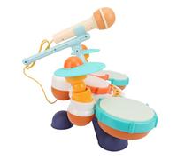 Yechiry Ensemble de Tambour pour Enfants, Toddlers Music with Light, Multifonctional Music Kit, 4 Mixing, Percussion Kit Beginner for Boys and Girls Toddlers for Play and Early Education
