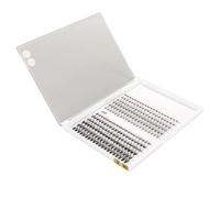 Yechiry Ensemble Mixte de 240 Cils Individuels, Longueurs Légères et Variées pour Extensions de Cils Personnalisées, Idéal pour les Salons de et les Maquilleurs, Matériau en Fibre