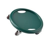 Yechiry Entraîneur Abdominal à Disque Coulissant avec 4 Rouleaux pour un Entraînement de Base Efficace à la Maison, Matériaux Durables pour une Utilisation Durable (GREEN)