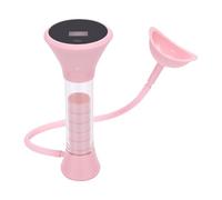 Yechiry Entraîneur de Respiration Profonde, Haltère de Respiration Réglable, Batterie Intégrée de 150 MAh pour le Contrôle de la, Entraînement Musculaire Respiratoire, (PINK)