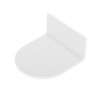Yechiry Étagères Murales en Acrylique, Adhésif Transparent, 8 Pièces de | Présentoir de Figurines, Objets de Collection de 7 à 10 Cm, Bases de Moins de 2 Pouces, Adhésif sans Outil, Finition