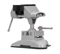 Yechiry Étau de Table, 77 Mm de Largeur, Distance de Serrage de 70 Mm, Pince de Table en Alliage d'aluminium, Outil de Serrage de Bureau avec Base à Ventouse, Idéal pour les Travaux de Réparation