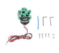 Yechiry Extrudeur Kit Léger, CNC a évidé Tout le Couvercle en Métal avec des Engrenages PEEK et un Moteur à 8 Dents, Compatible avec 2,4 Ender 3 V2 CR10 S 3D Imprimante