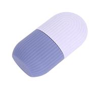 Yechiry Face ICER Doule Soulagement de la Douleur, Moule du Porte-glace en Silicone pour Faire Face à des Soins de la Peau de Massage avec Conception de Nidification de Base Non (nouveau violet)