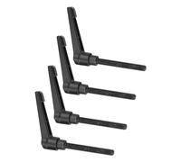 Yechiry Faites Pivoter la Poignée de Verrouillage, 4pcs M8 M8 Handles de Filetage Mâle Poignées Réglables en Plastique Boutons de Levier de Verrouillage avec de Fixation Réglable, Boutons de la