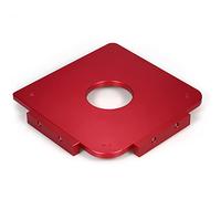 Yechiry Gabarit de Rayon Arrondi en Alliage d'aluminium 6061, Gabarit pour le Travail du Bois R5 R10 R20 R30 avec Mèche de Routeur à Double Roulement 1/4x1/2